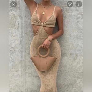 Cult Gaia "Serita" Dress - Sand